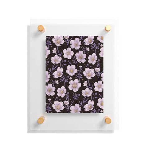 Avenie Buttercup Mystical Purple Floating Acrylic Print