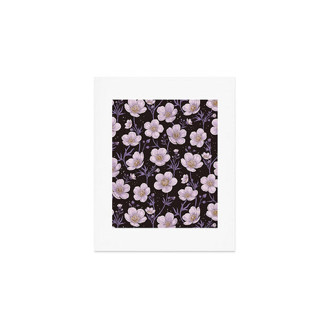 Avenie Buttercup Mystical Purple Art Print
