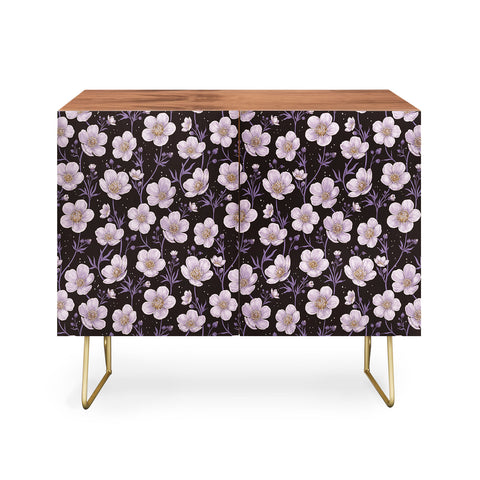 Avenie Buttercup Mystical Purple Credenza