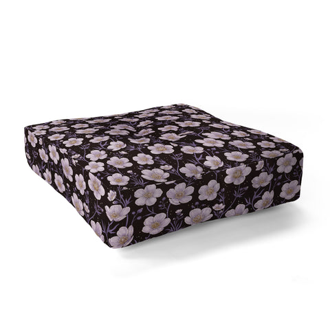 Avenie Buttercup Mystical Purple Floor Pillow Square