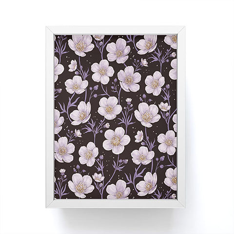 Avenie Buttercup Mystical Purple Framed Mini Art Print