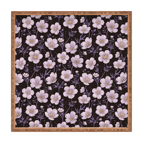 Avenie Buttercup Mystical Purple Square Tray
