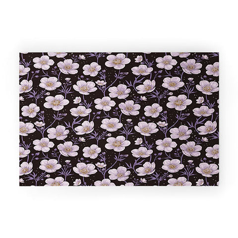 Avenie Buttercup Mystical Purple Welcome Mat