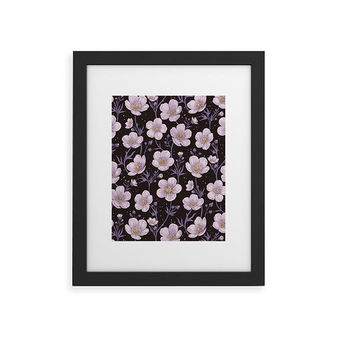 Avenie Buttercup Mystical Purple Framed Art Print