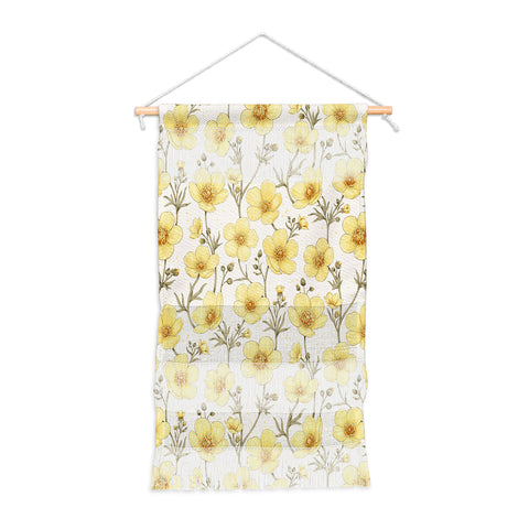 Avenie Buttercups in Watercolor Wall Hanging Portrait