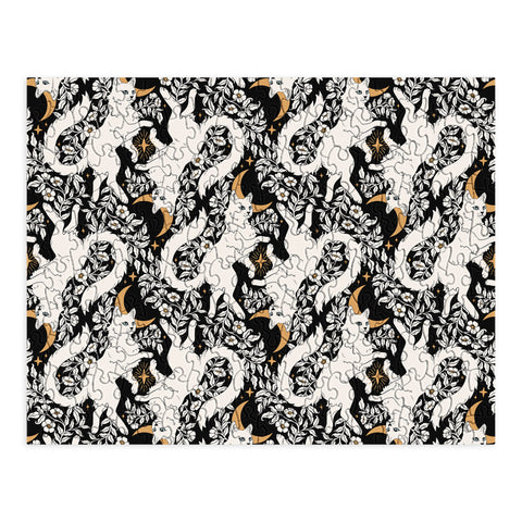 Avenie Celestial Cats Gold Puzzle