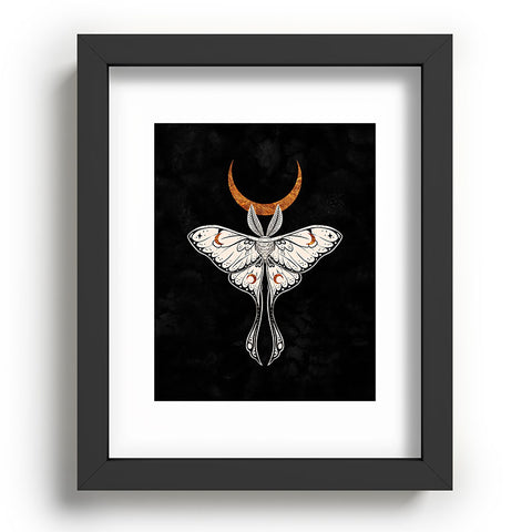 Avenie Celestial Luna Moth Recessed Framing Rectangle