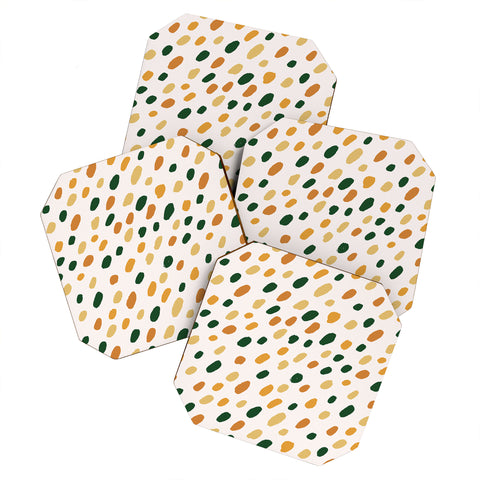 Avenie Cheetah Spring Collection VII Coaster Set