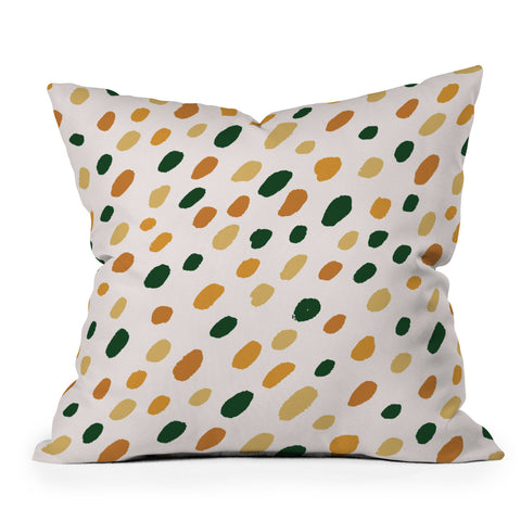 Avenie Cheetah Spring Collection VII Outdoor Throw Pillow