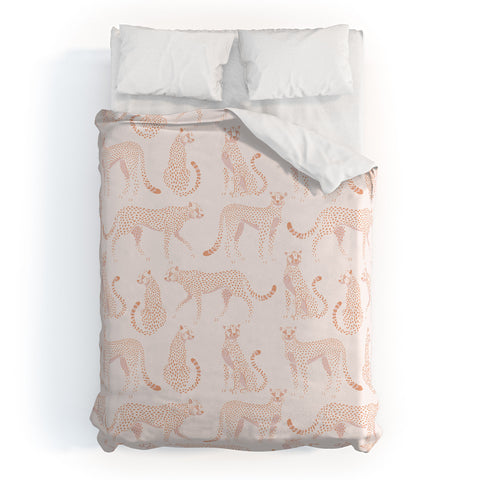 Avenie Cheetah Summer Collection III Duvet Cover