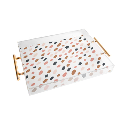 Avenie Cheetah Winter Collection VI Acrylic Tray