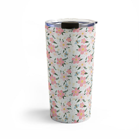 Avenie Cherry Blossom Spring Garden Travel Mug