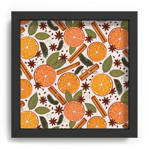 Avenie Christmas Cinnamon Spice Recessed Framing Square