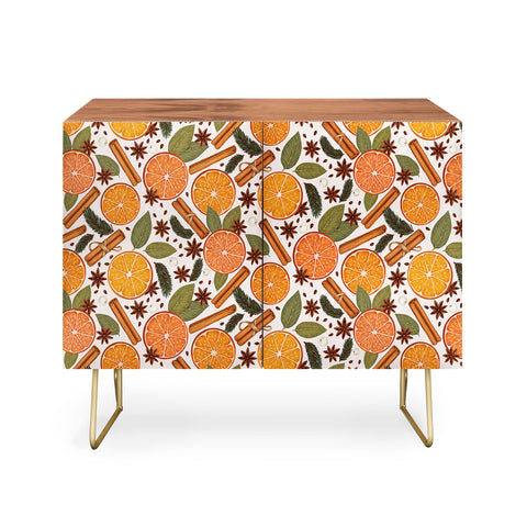Avenie Christmas Cinnamon Spice Credenza