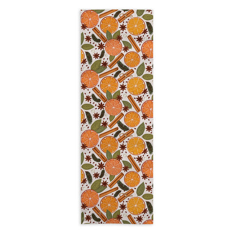 Avenie Christmas Cinnamon Spice Yoga Towel