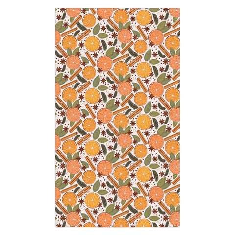 Avenie Christmas Cinnamon Spice Tablecloth