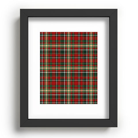 Avenie Christmas Plaid I Recessed Framing Rectangle