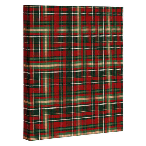 Avenie Christmas Plaid I Art Canvas
