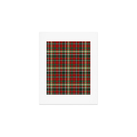 Avenie Christmas Plaid I Art Print