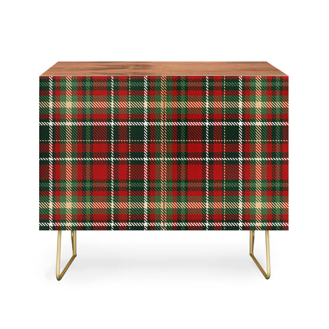Avenie Christmas Plaid I Credenza