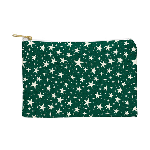 Avenie Christmas Stars In Green Pouch