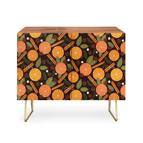 Avenie Christmas Yule Spices Credenza