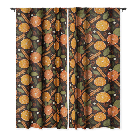 Avenie Christmas Yule Spices Blackout Non Repeat