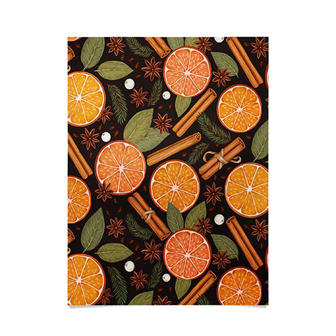 Avenie Christmas Yule Spices Poster