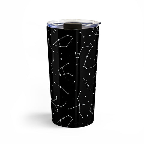 Avenie Constellations Black and White Travel Mug
