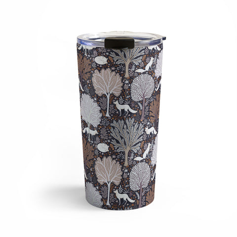 Avenie Countryside Forest Snow Fox Travel Mug