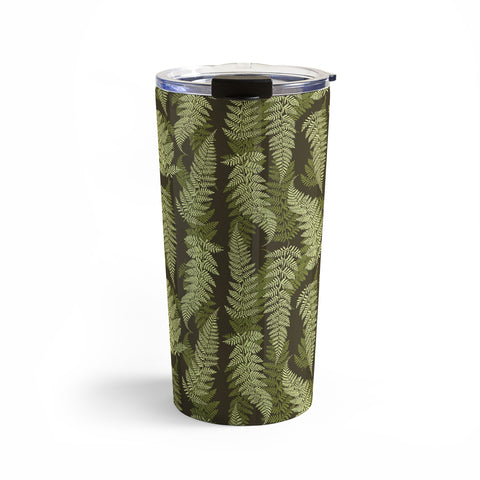 Avenie Countryside Garden Green Ferns Travel Mug