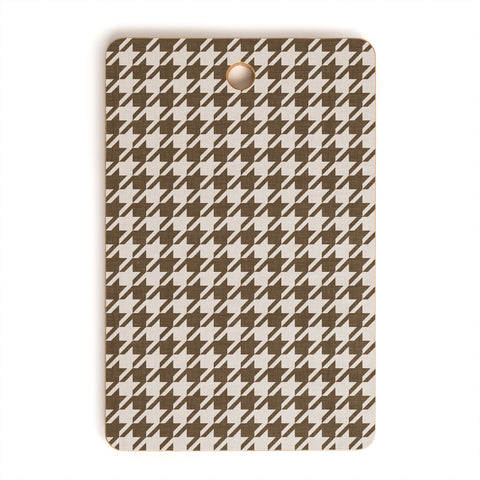 Avenie Cozy Houndstooth Cutting Board Rectangle