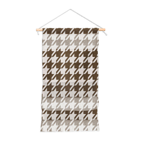 Avenie Cozy Houndstooth Wall Hanging Portrait