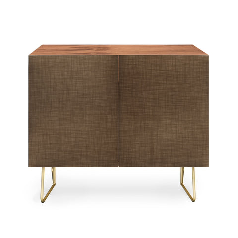Avenie Cozy Linen Effect In Coffee Credenza