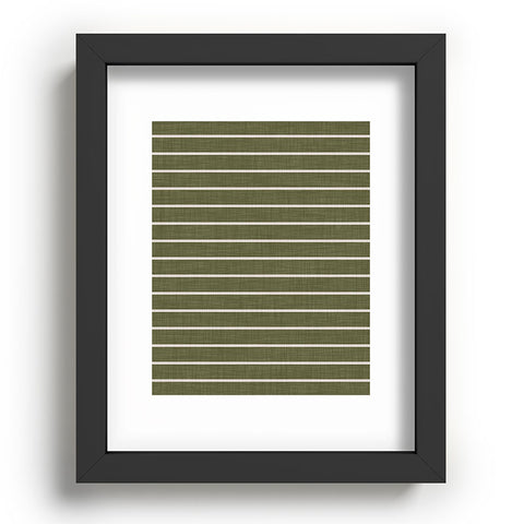 Avenie Cozy Stripes Recessed Framing Rectangle
