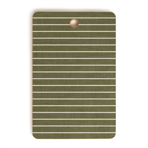 Avenie Cozy Stripes Cutting Board Rectangle