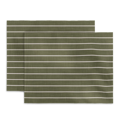 Avenie Cozy Stripes Placemat