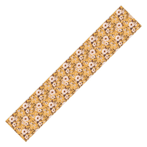 Avenie Delicate Fall Florals Table Runner