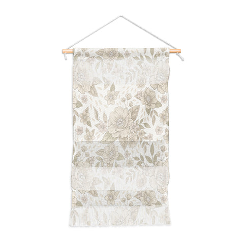 Avenie Delicate Flowers Wall Hanging Portrait