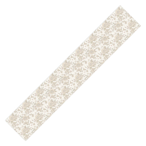 Avenie Delicate Flowers Table Runner