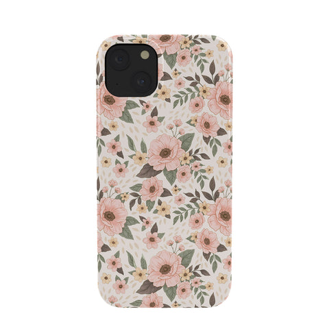 Avenie Delicate Pink Flowers Phone Case