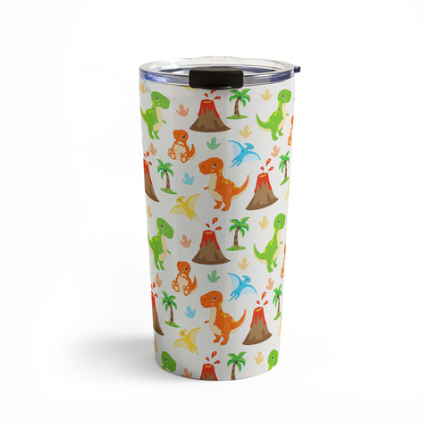 Avenie Dinosaur Pattern T Rex Travel Mug