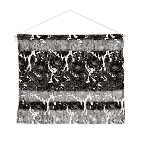 Avenie Enchanted Snake Block Print Wall Hanging Landscape