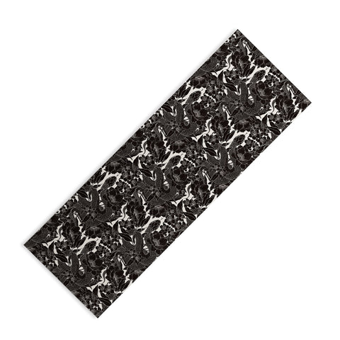 Avenie Enchanted Snake Block Print Yoga Mat