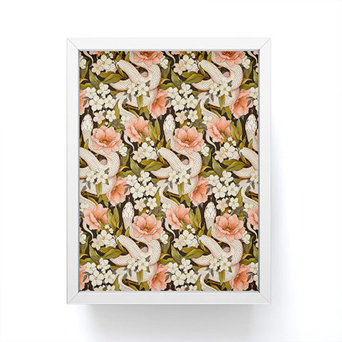 Avenie Enchanted Snake Framed Mini Art Print