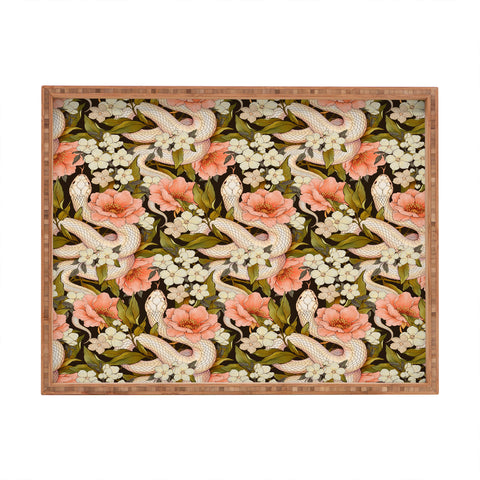 Avenie Enchanted Snake Rectangular Tray