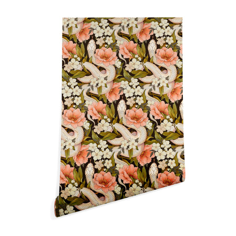 Avenie Enchanted Snake Wallpaper