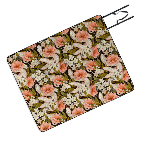 Avenie Enchanted Snake Picnic Blanket