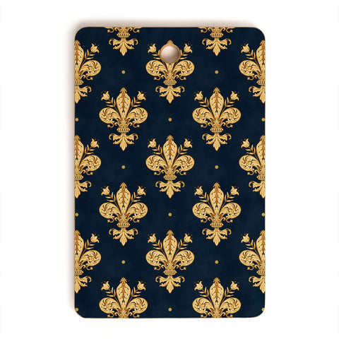 Avenie Fleur De Lis Cutting Board Rectangle