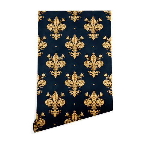 Avenie Fleur De Lis Wallpaper